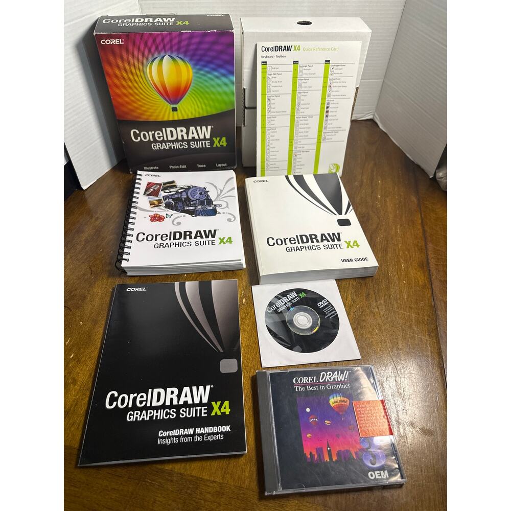 CorelDRAW Graphics Suite X4 Software Upgrade Version In Retail Box - Picture 3 of 3